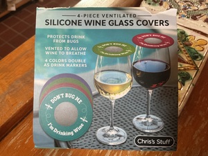 Wine glass cover